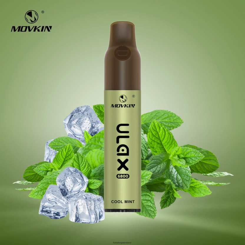 Fumot Movkin Ulax 6800 Disposable Vape Ceramic Coil - 8ML (1 Piece) T6F626322 | Fumot Vape Ireland Grape Ice